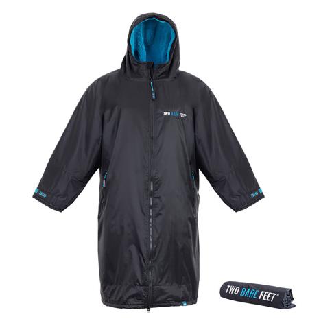 Two Bare Feet Weatherproof Changing Robe & Changing Mat - Black / Blue £84.99